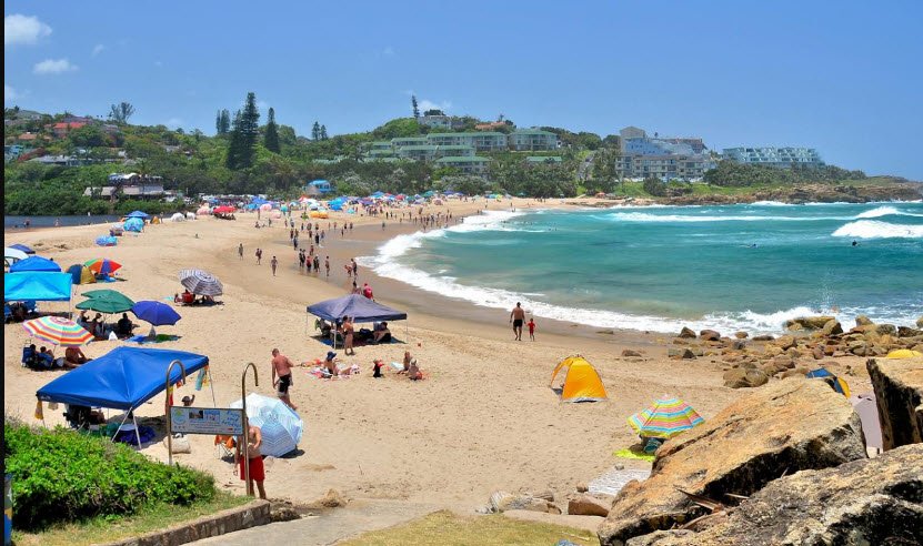 Ramsgate Blue Flag main beach , , South Africa